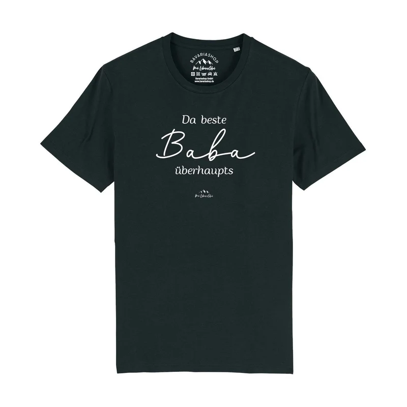 Herren T-Shirt "Da beste Baba übahaupts"