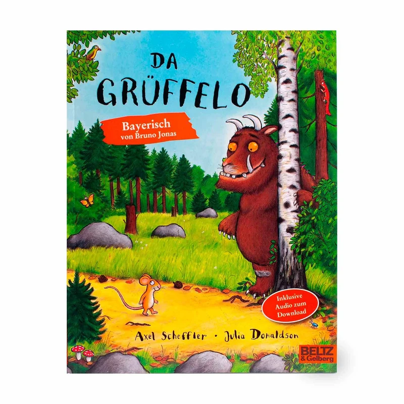 Buch "Da Grüffelo" auf boarisch
