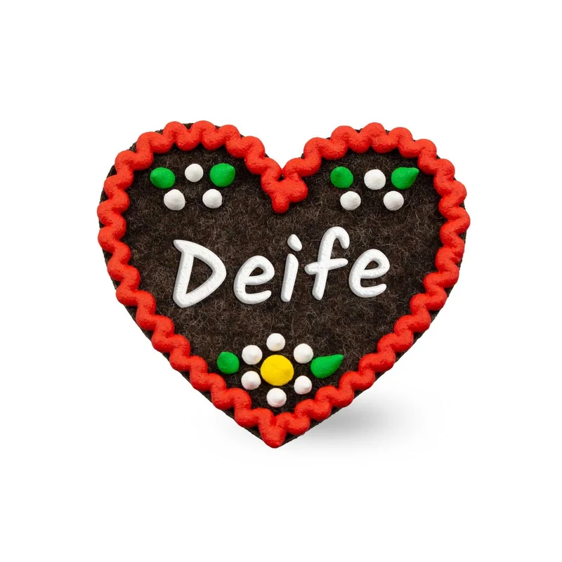 Filzherz-Anstecker "Deife"
