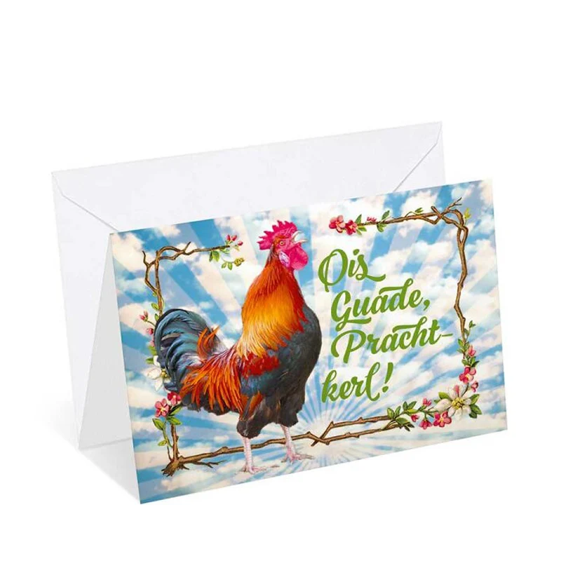Glückwunschkarte "Prachtkerl"