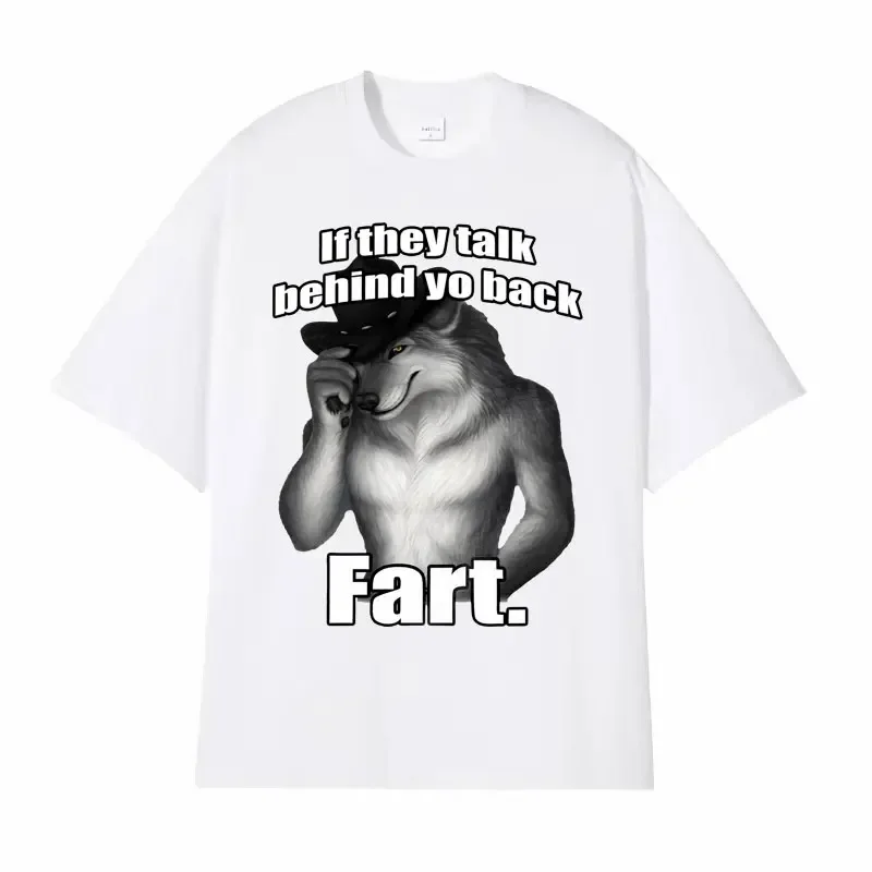"Wenn sie hinter Deinem Rücken reden: Furz" Lustiges Shirt
