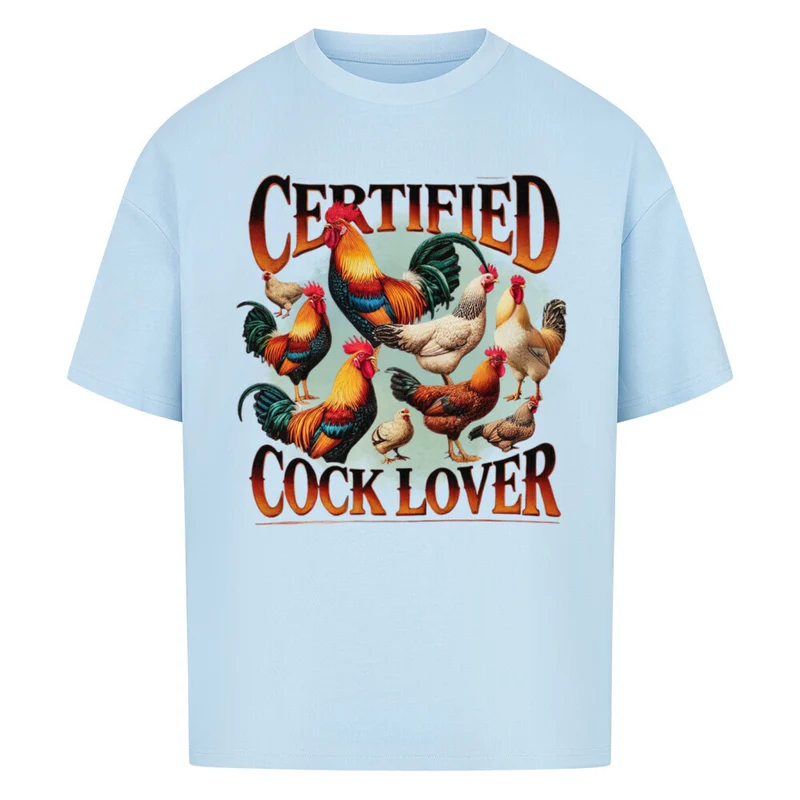 "Certified Cock Lover" Oversized Party Shirt