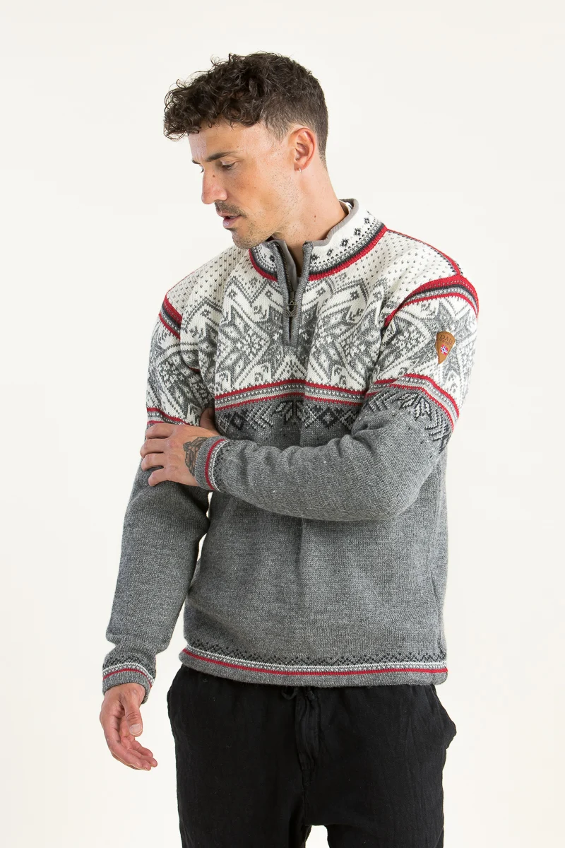Dale of Norway Norweger Pullover Vail grau