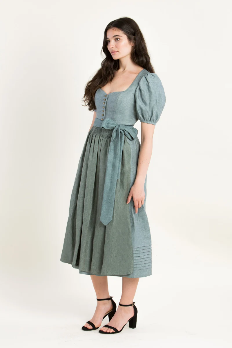 Gottseidank Ärmeldirndl Lina hellblau