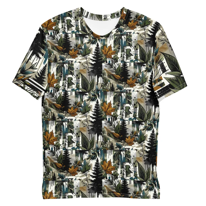 "The Wood" All over Print Männer Shirt | Festival Outfit
