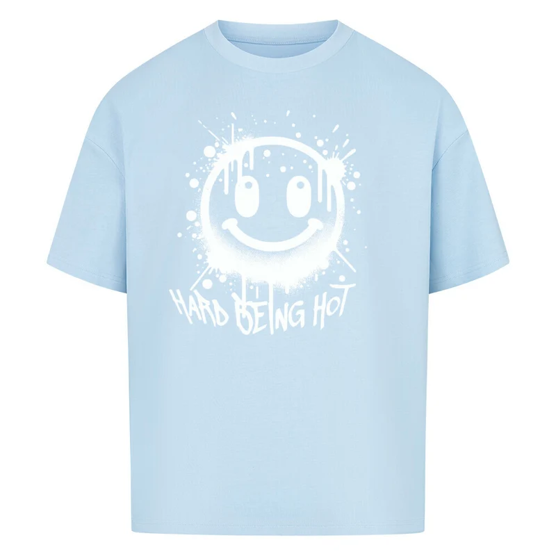 Hard Being Hot – Statement Oversized T-Shirt