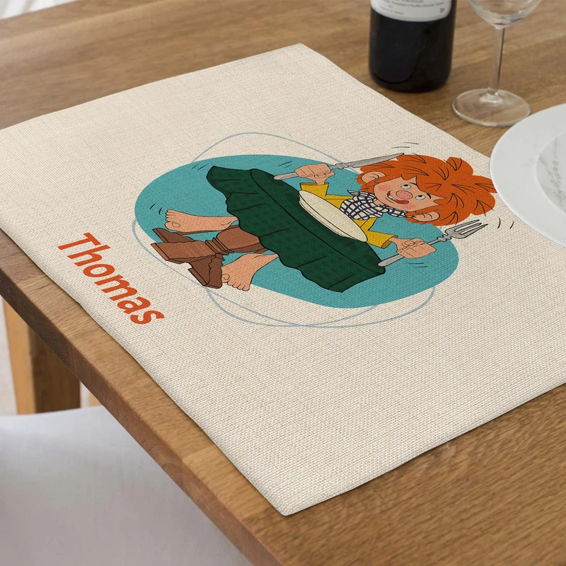 ®Pumuckl Tischset mit Wunschnamen