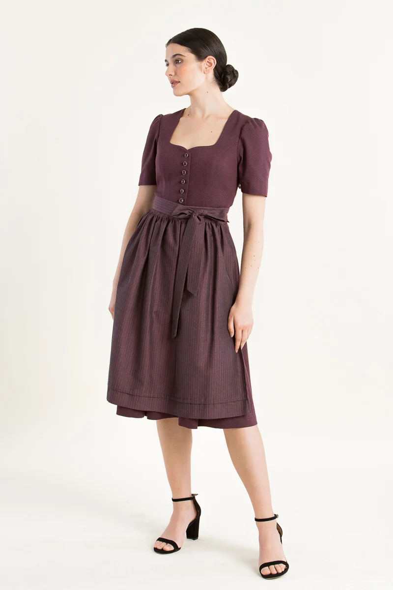 Wenger Dirndl Frieda weinrot
