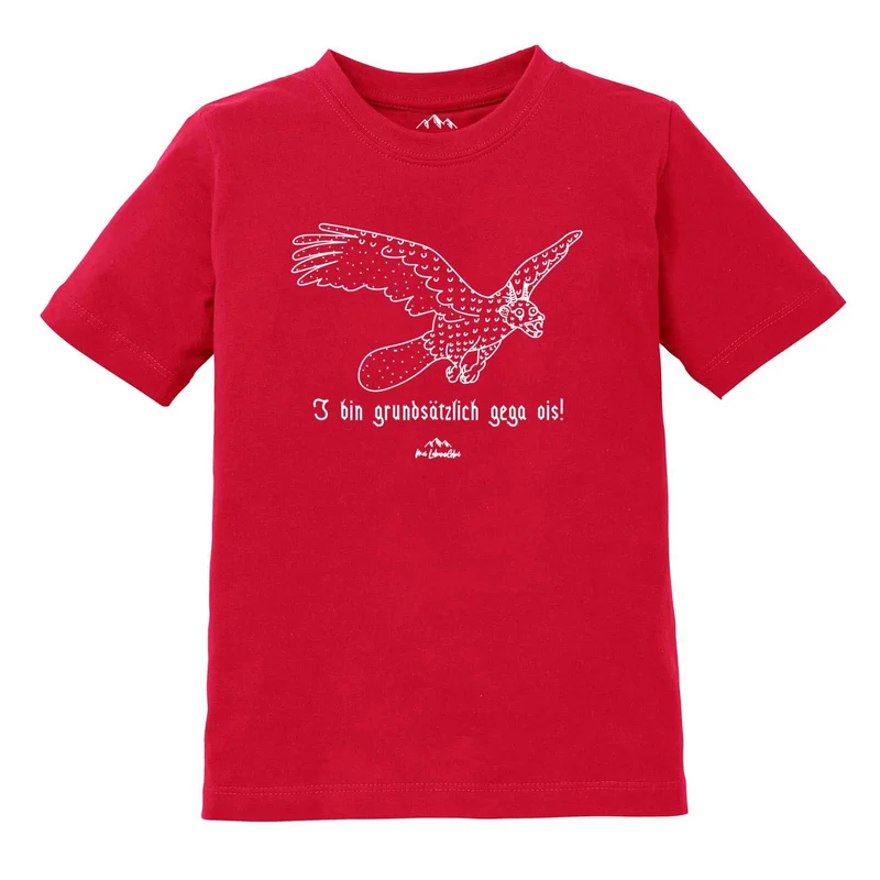 Kinder T-Shirt Wolpertinger "Gega ois"