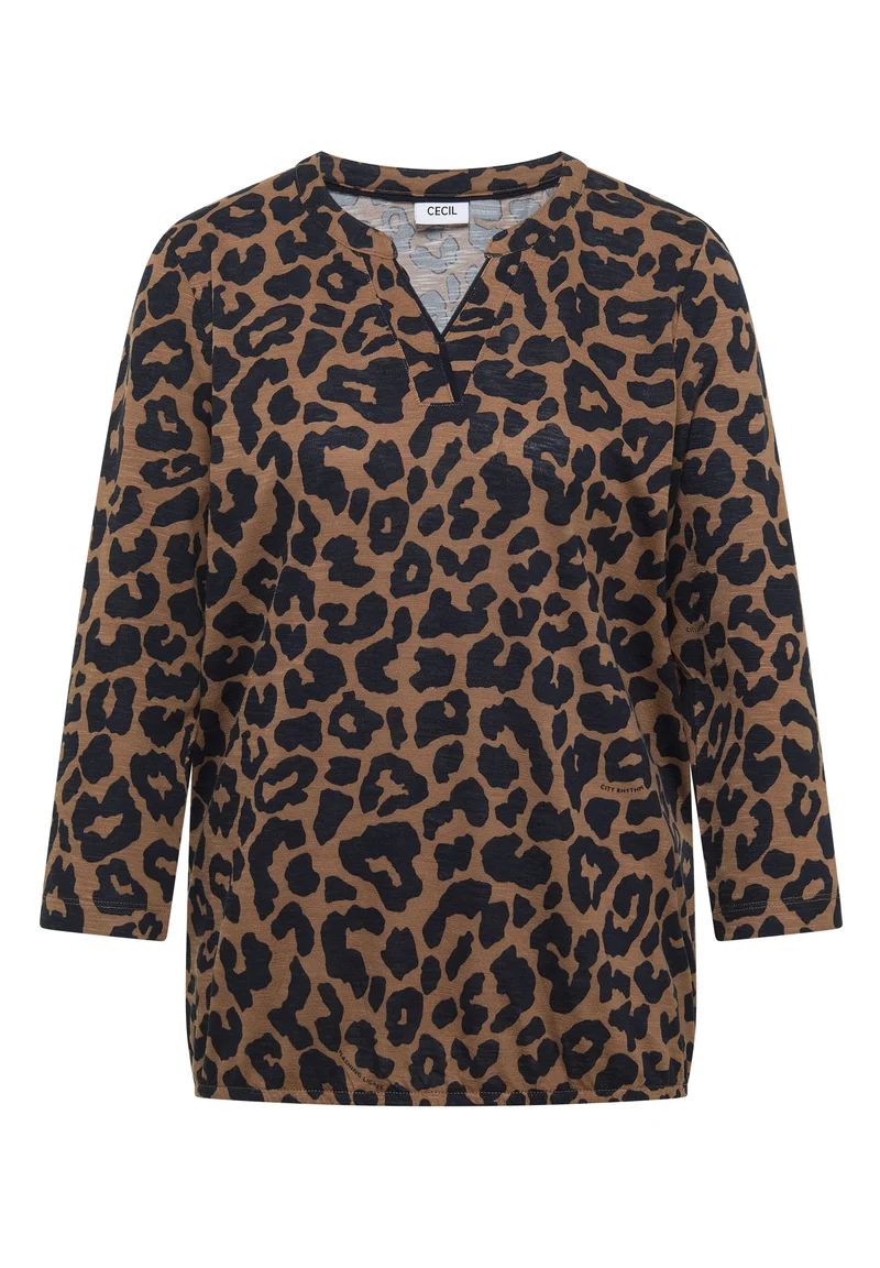 Langarmshirt aus Baumwollmix