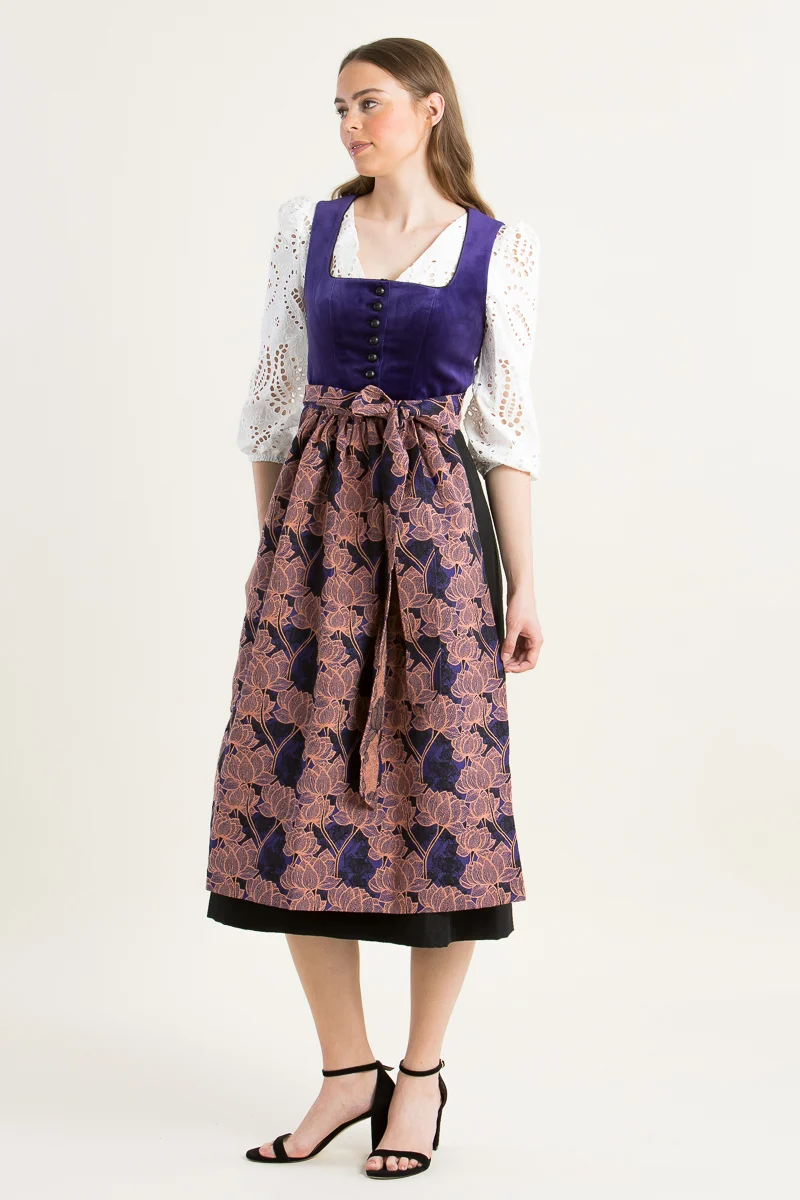 Almliebe Dirndl Wunda lila