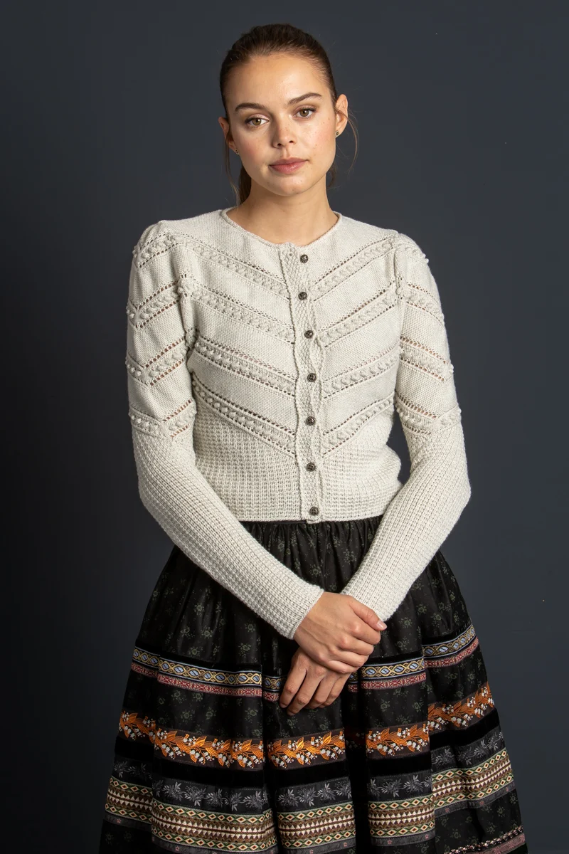 Gottseidank Strickjanker Ophelia chamois