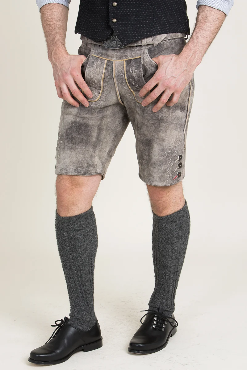 Kurze Spieth & Wensky Lederhose Alex oxford