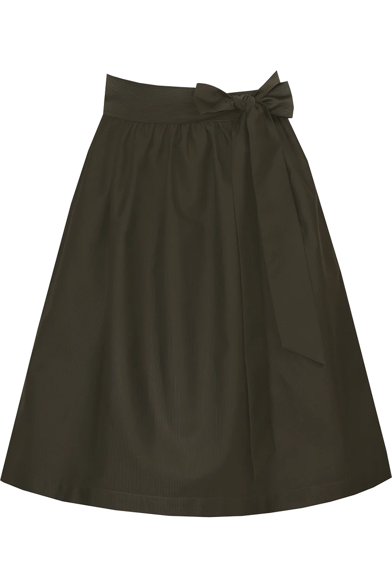 Dirndlschürze Midi 70 cm mit Streifendesign