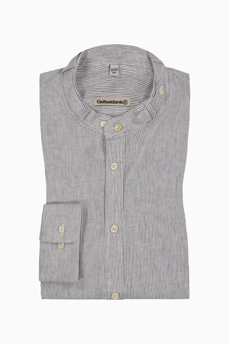 Gottseidank Trachtenhemd Lenz A003676 schwarzblau