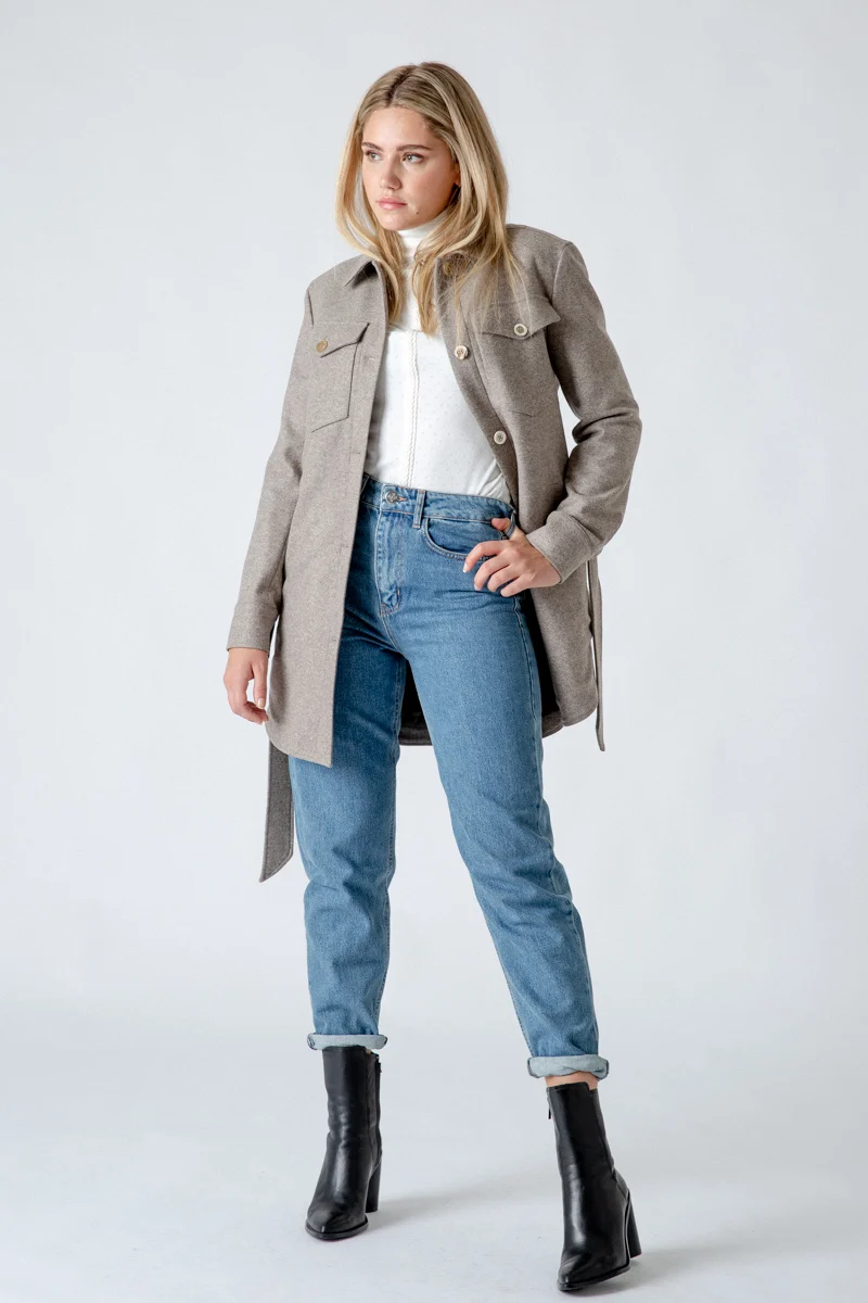 Gottseidank Loden-Overshirt Filippa Rahm