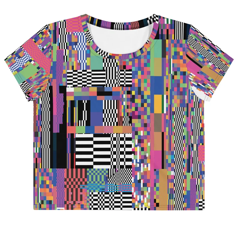 Rave Oberteil | Festival Party Crop Top – Plus Size