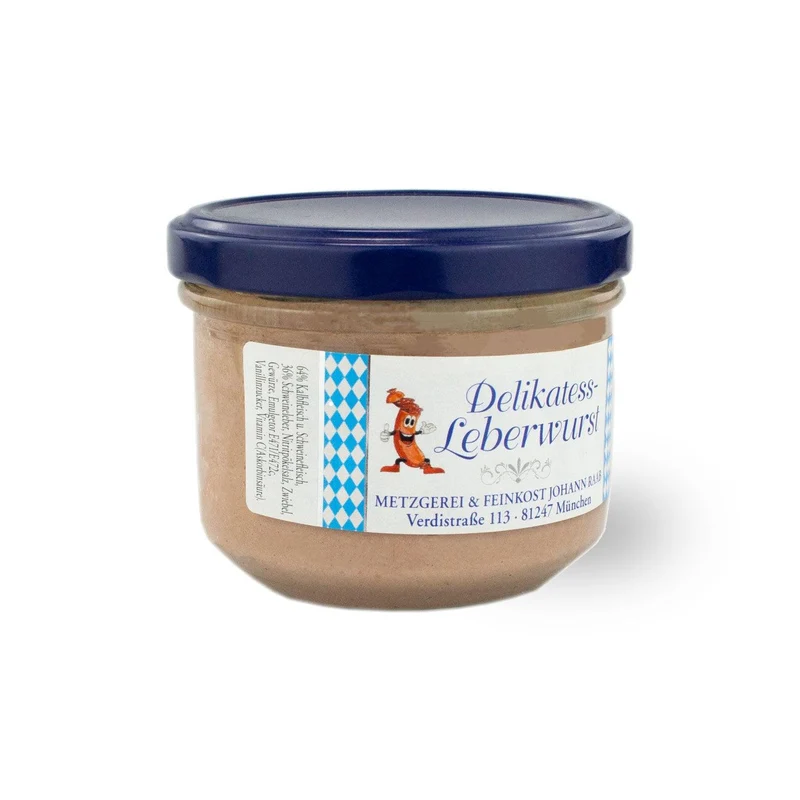 Bayrische Delikatess Leberwurst
