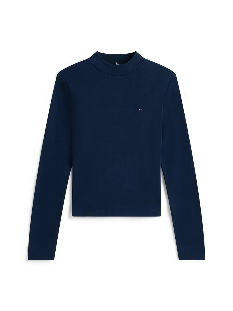 Langarmshirt aus Baumwolle