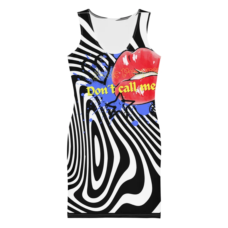 NATZ Clothing! Festival Outfit | Rave Clothing – Psychodelisches Bodycon-Kleid