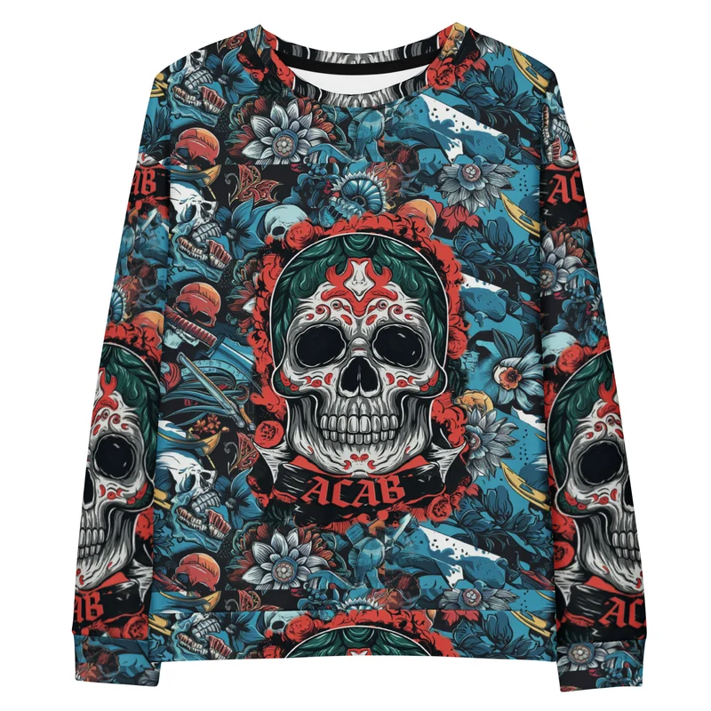 ACAB Skull Streetwear Sweatshirt