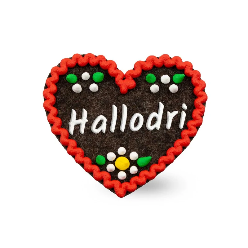 Filzherz-Anstecker "Hallodri"