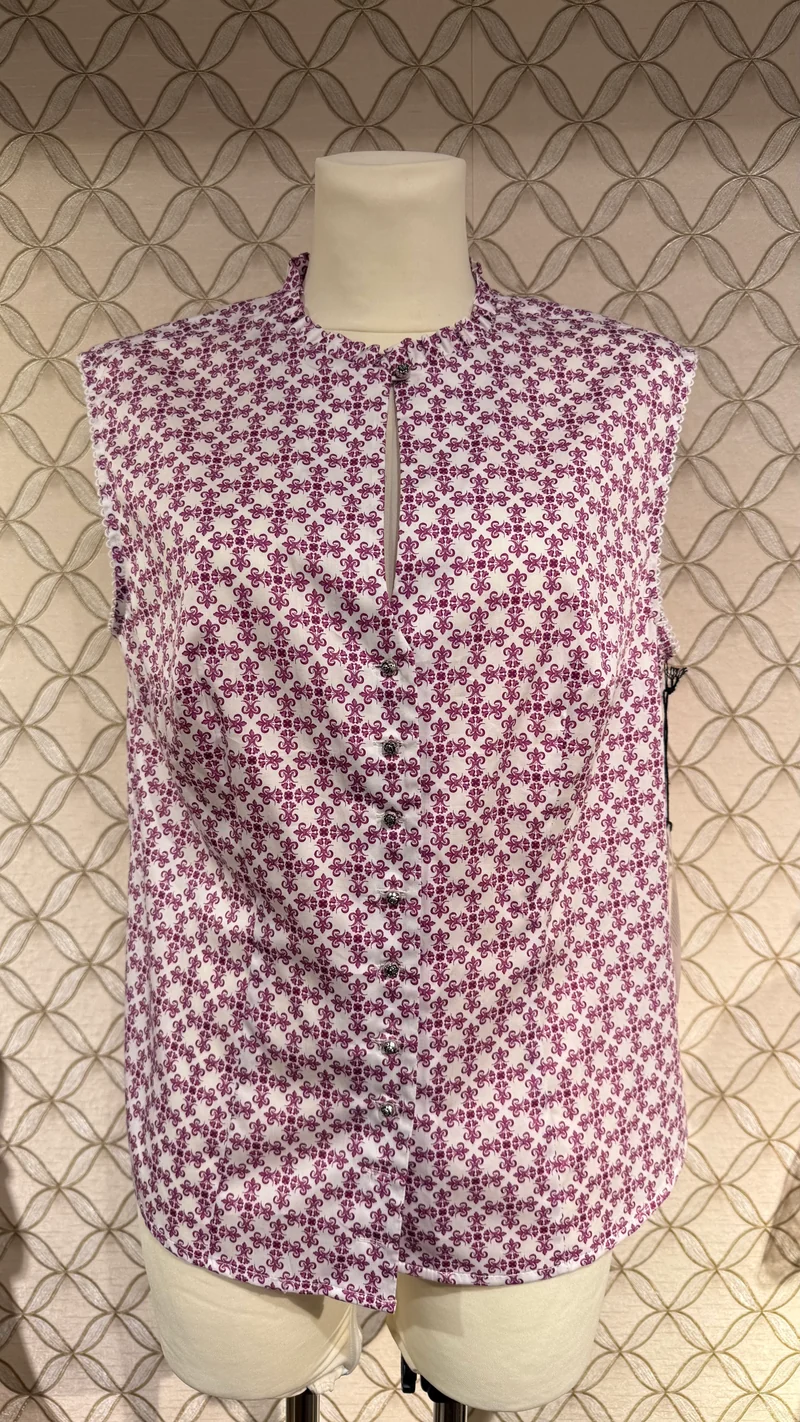 Trachtenbluse Tina Anno Domini Design beere