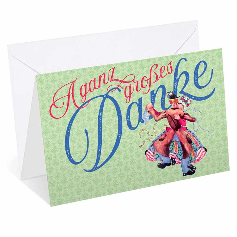 Glückwunschkarte "Großes Danke"