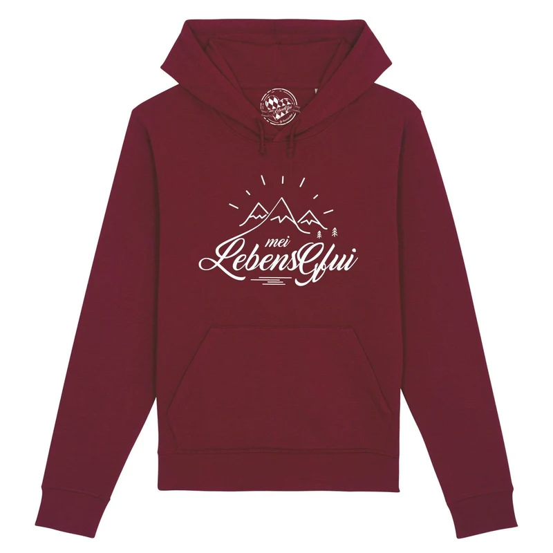 Damen Hoodie "Mei LebensGfui"