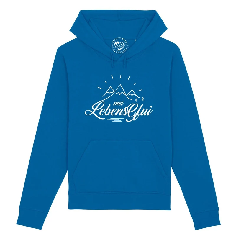 Damen Hoodie "Mei LebensGfui"