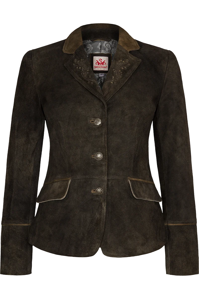 Damen Trachtenblazer aus Leder