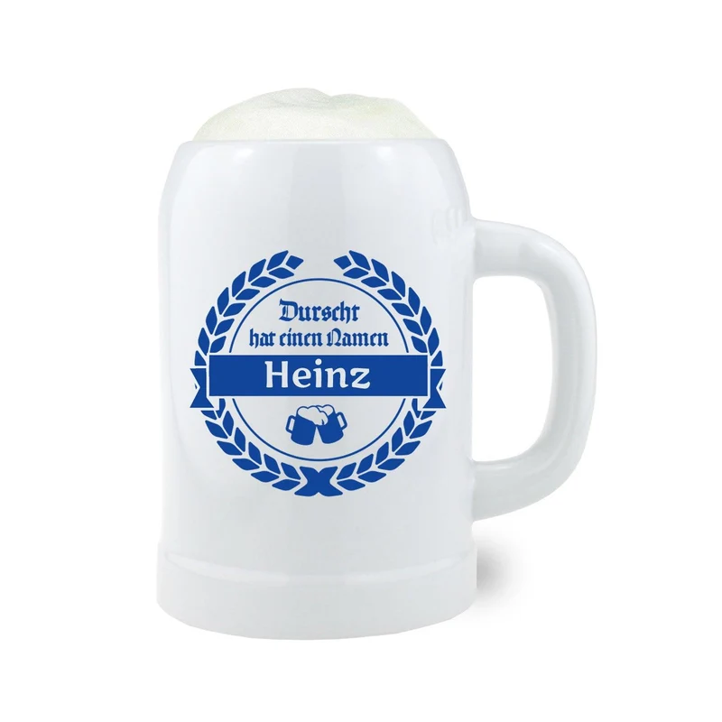 Bierkrug "Durscht" mit Wunschname