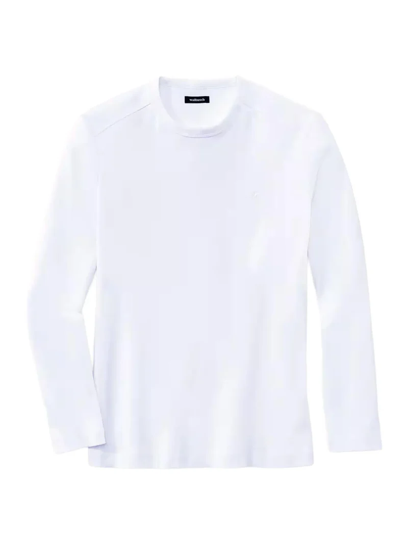 Langarmshirt aus Baumwolle