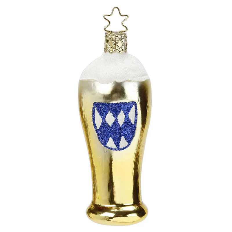 Christbaumschmuck "Weißbierglas"