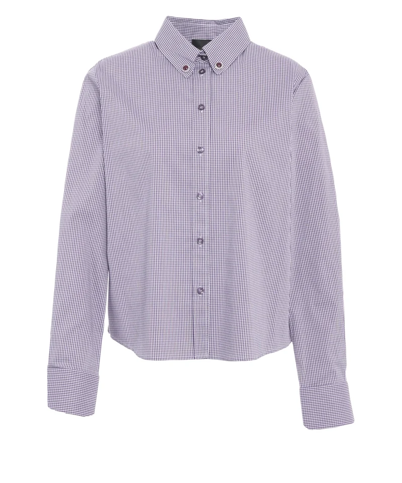 Camicia con fantasia a righe