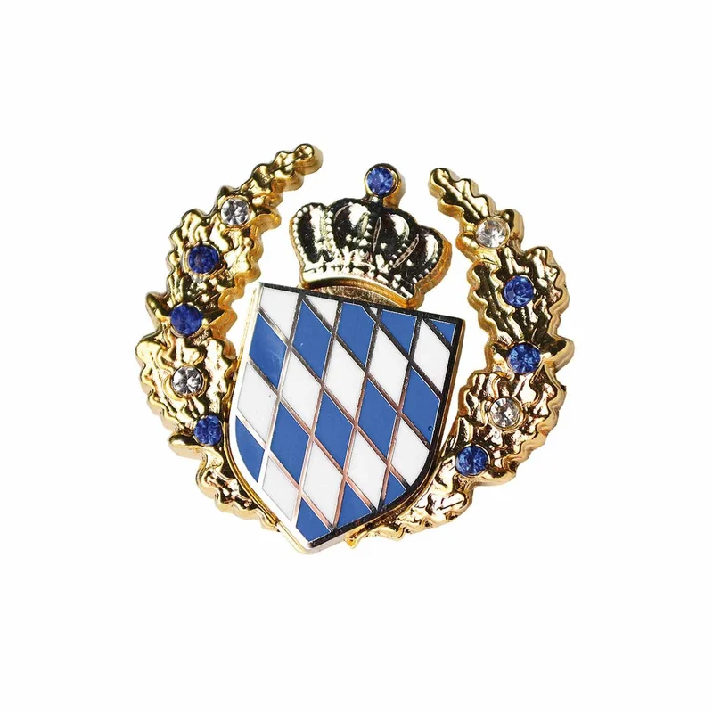 Pin "Wappen Kranz"