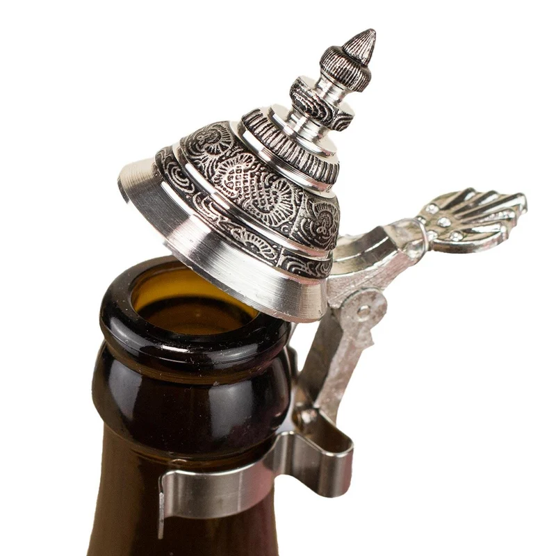 Bierflaschen Zinndeckel