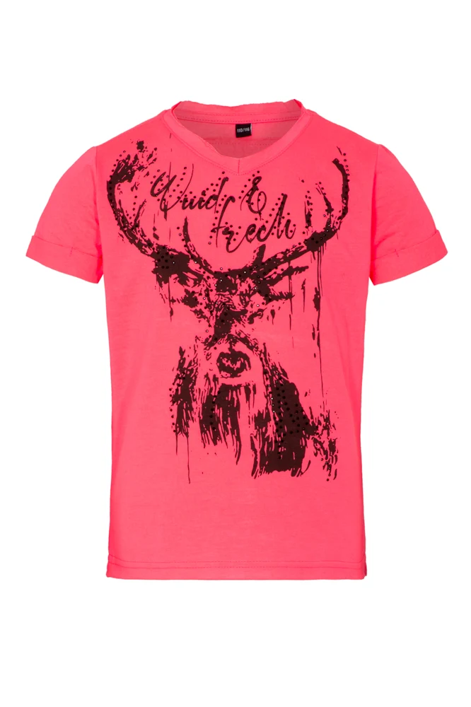 Tshirt Hangowear Alva neon Pink