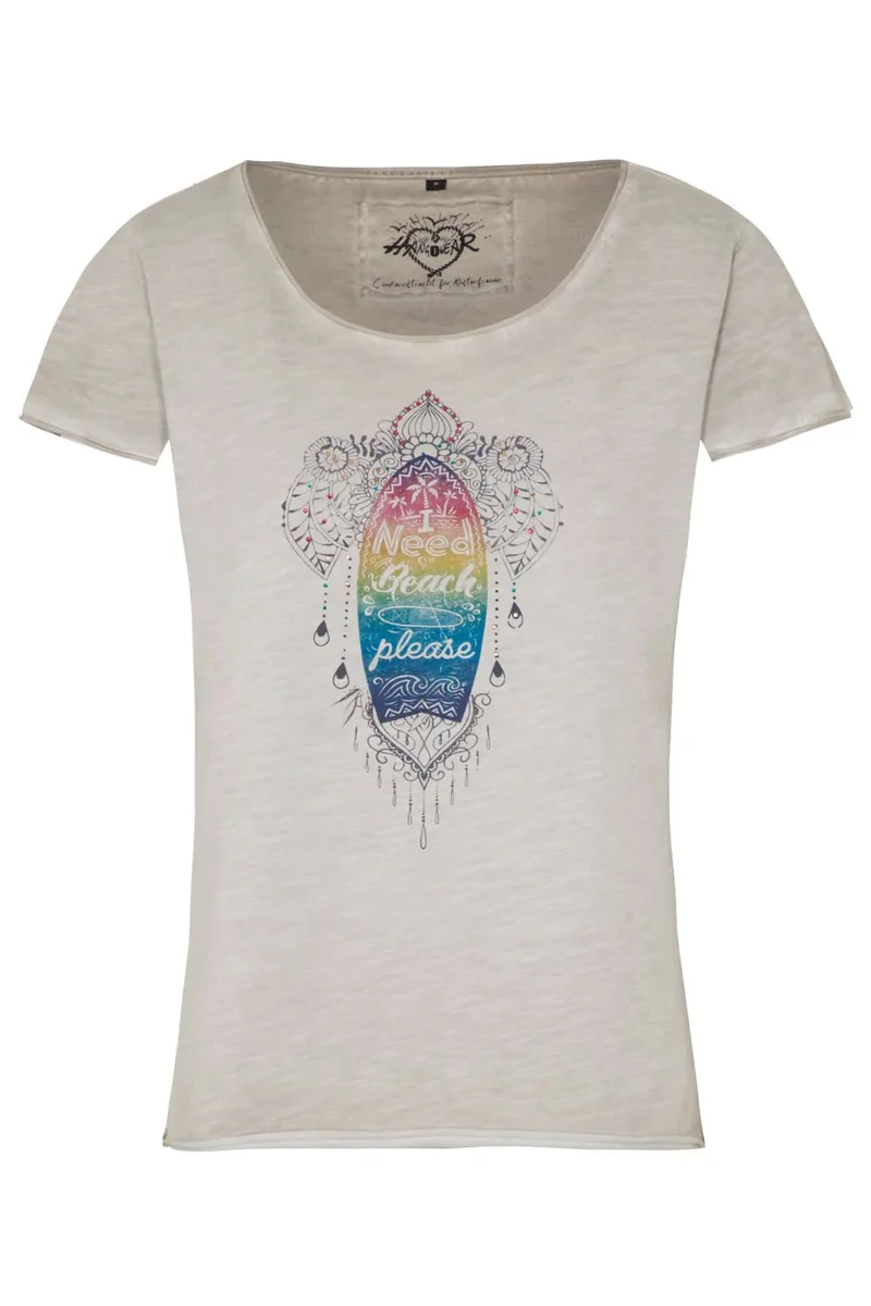 Tshirt Hangowear Surf Mandala off-white