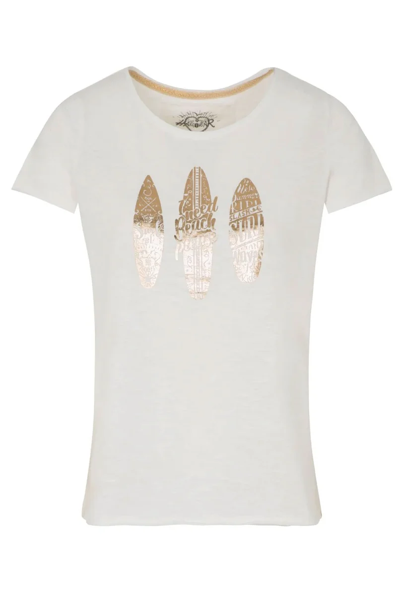 Tshirt Hangowear Golden Boards weiß