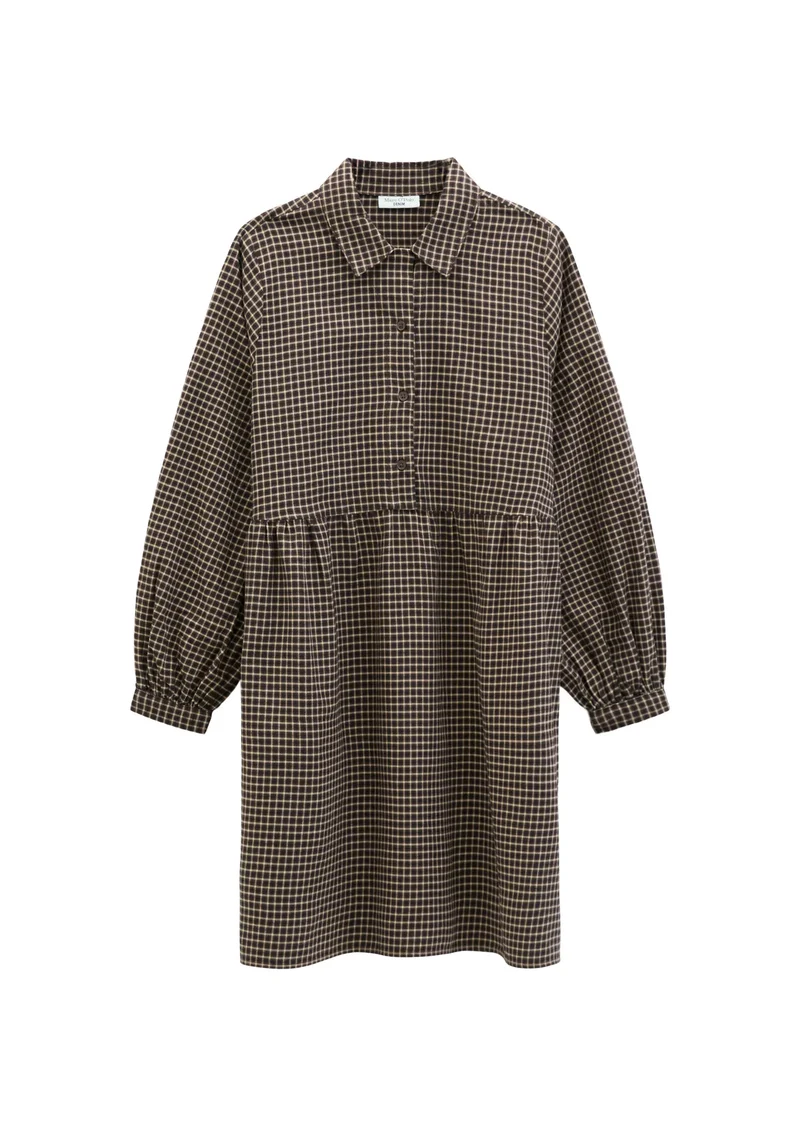 Hemdblusenkleid aus Flanell