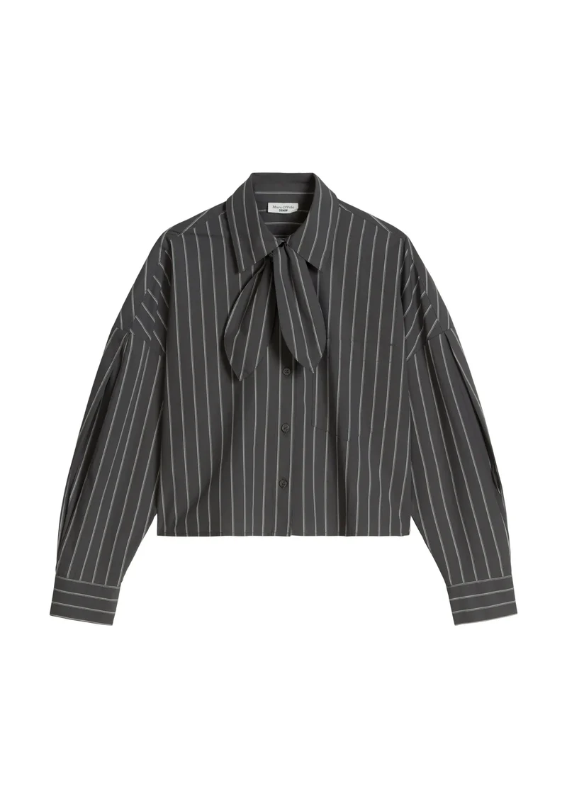 Schluppenbluse Regular-Fit