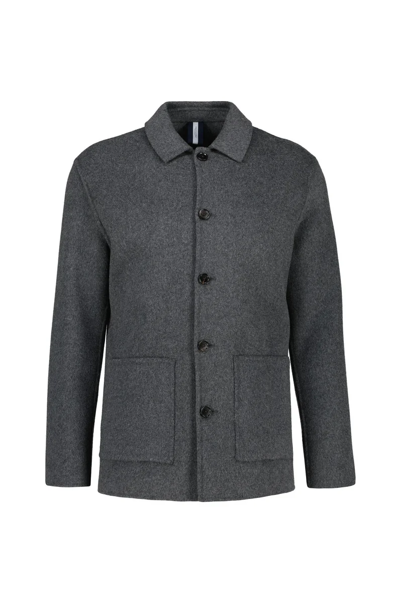 Overshirt aus Wolle