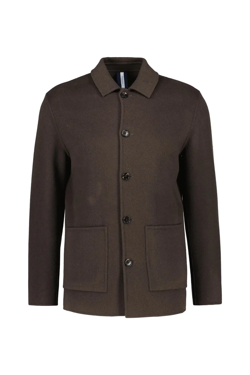 Overshirt aus Wolle