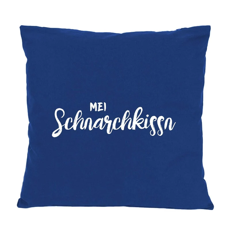 Kissen "Mei Schnarchkissn"