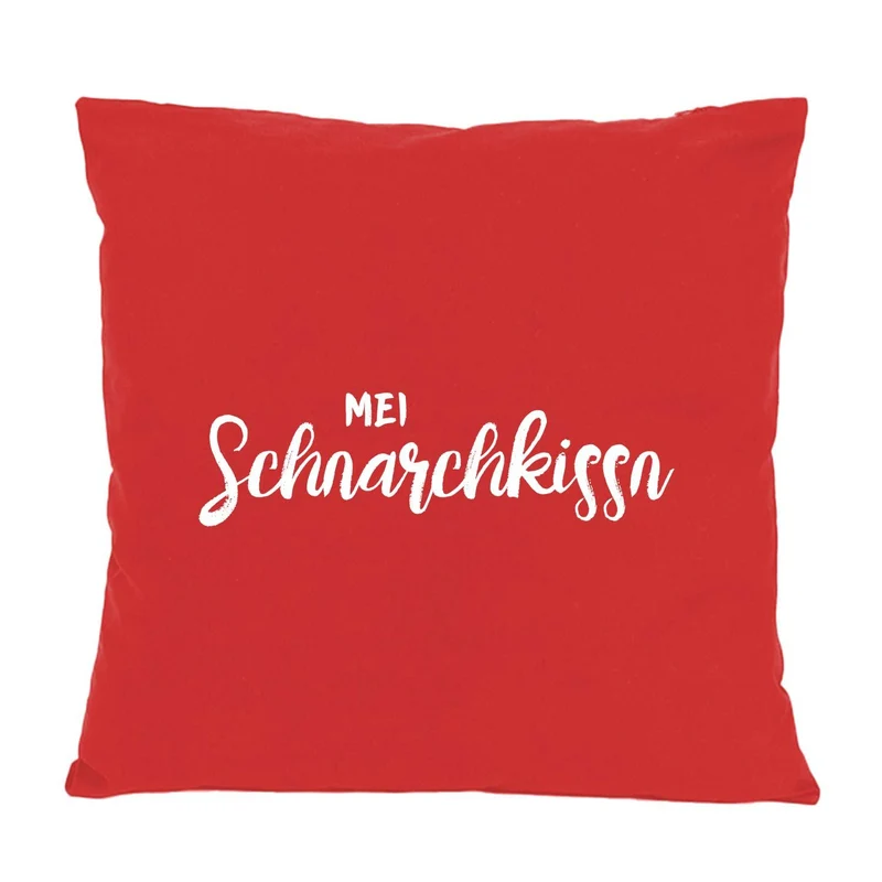 Kissen "Mei Schnarchkissn"