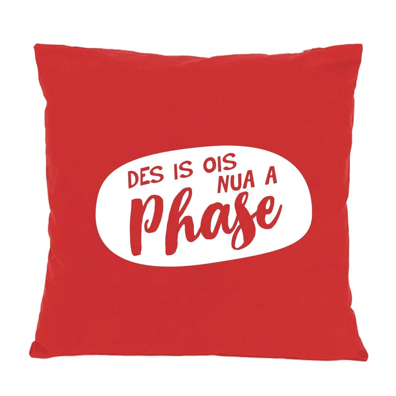 Kissen "Nua a Phase..."