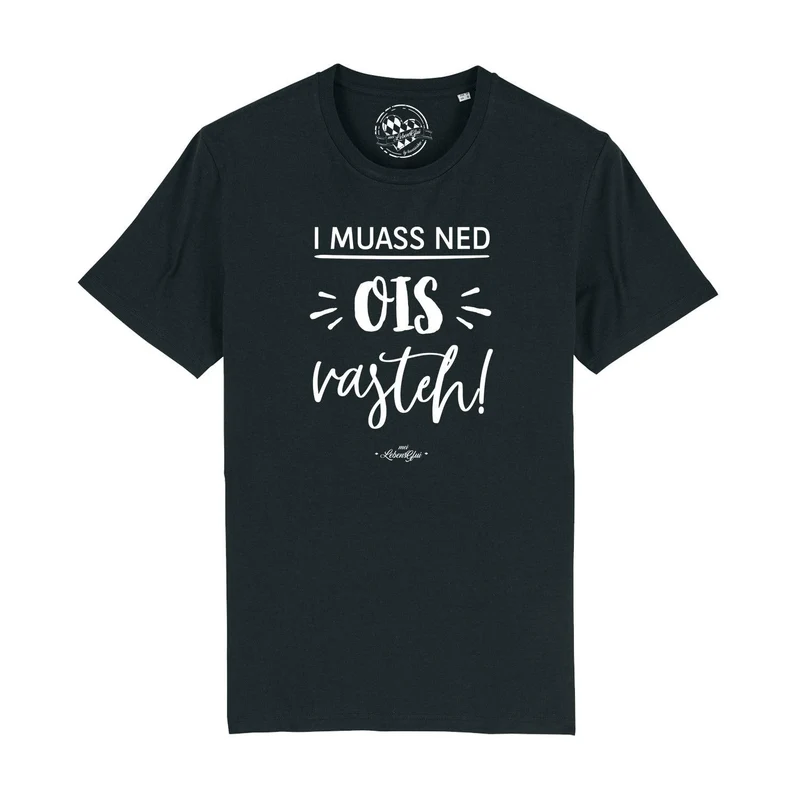Herren T-Shirt "...ned ois vasteh!"