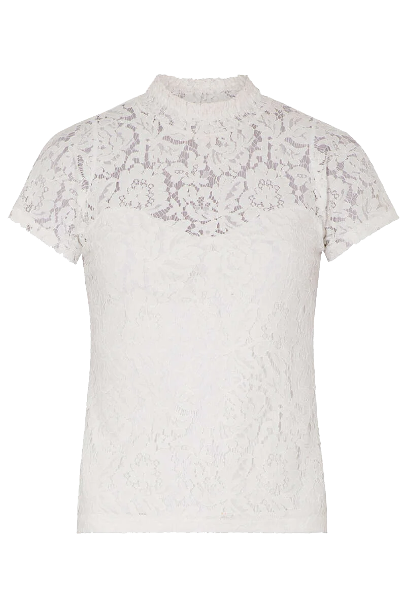 Damen Trachtenshirt Spitzenshirt