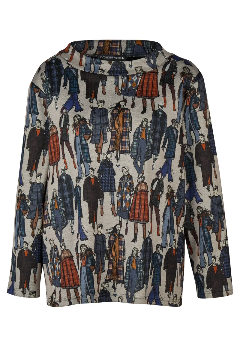 Sweatshirt aus Viskosemix